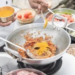 OUTDOOR COOKING WITH SPICES